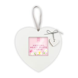 Mothers Day Hanging Heart Photo Frame (15cm)