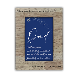 Fathers Day Wooden Frame (6 x 4 Inch)