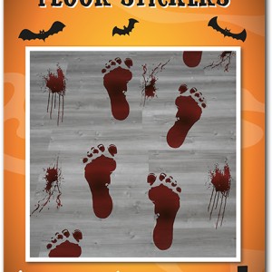 Halloween Footprint Floor Stickers