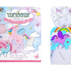 Unicorn Activity and Sticker Set