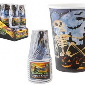 Pack of 12 Halloween Paper Cups (9oz)