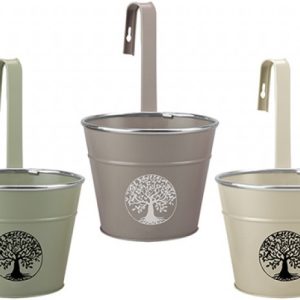 Tree Of Life Round Wall Planter (Assorted)