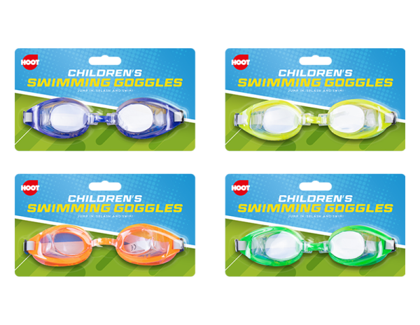 Childrens Swimming Goggles (Assorted)