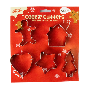 Christmas Cookie Cutters (5 Pack)
