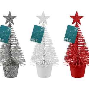 Bottle Brush Christmas Tree (Assorted)