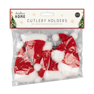 Christmas Cutlery Holders (6 Pack)