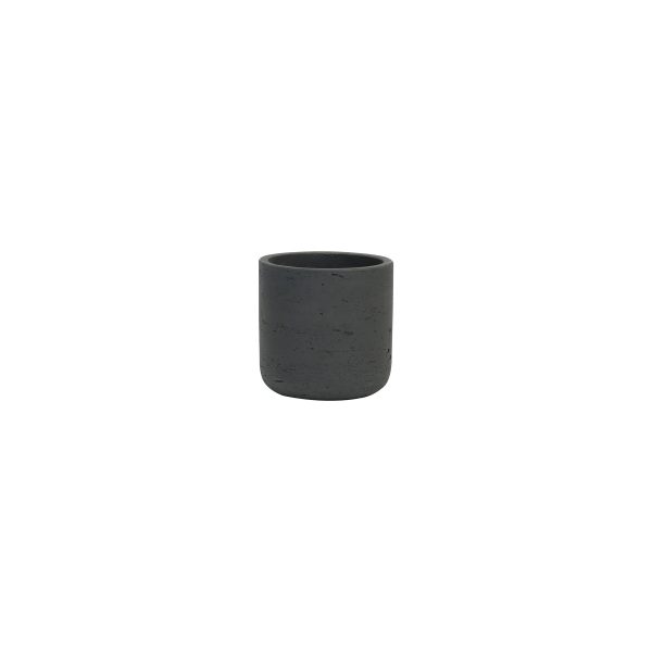 Hortus Classic Cemento Cylinder Planter - H14.5cm x 15cm - Grey