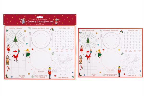 Santa &The Nutcracker Activity Placemats