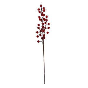 Red Mini Rose Hip Stem (55cm)
