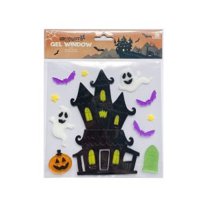 Spooky Haunted House Gel Sticker