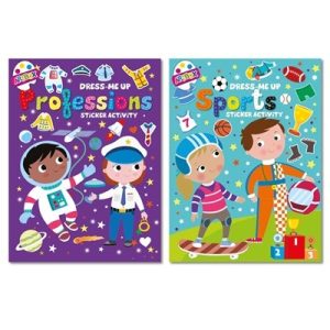 Assorted Dress-Me up Stickers Activity