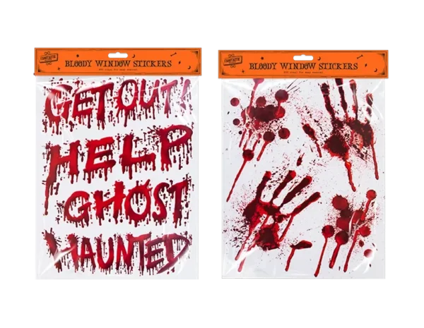 Blood Window Stickers (Assorted)