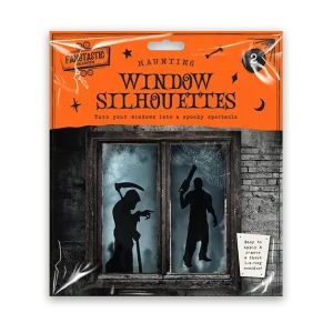 Spooky Window Silhouette