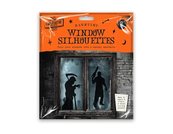 Spooky Window Silhouette