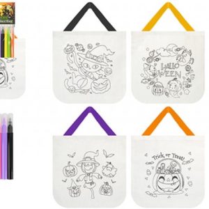 Halloween DIY Colour Me in Bag (Assorted Designs)