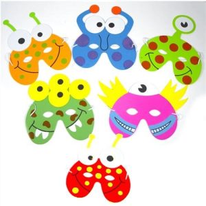 Monster Foam Party Masks
