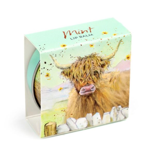 Lip Balm in a Tin - Jan Pashley Highland Coo