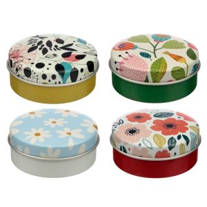 Lip Balm in a Tin - Pick of the Bunch Wisewood, Autumn Falls, Daisy, Poppy