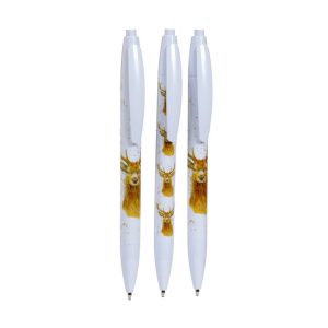 Recycled ABS 3 Piece Pen Set - Jan Pashley Stag