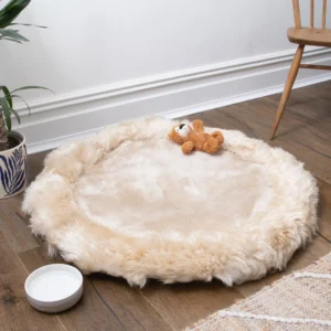 Large Sheepskin Pet Bed - 90cm